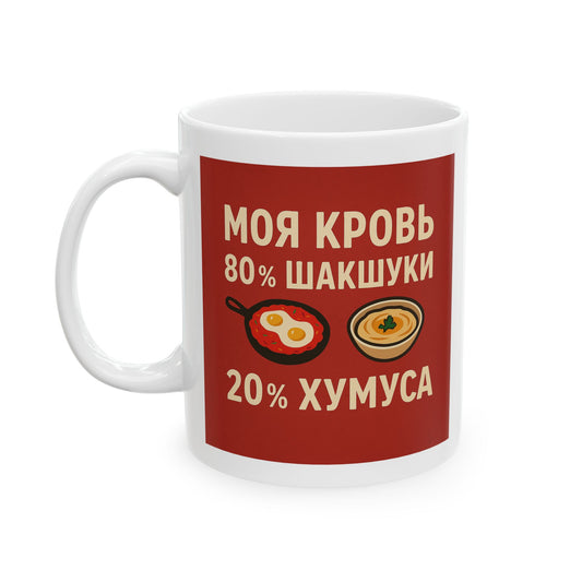 Забавная керамическая кружка — идеальный подарок для гурмана с чувством юмора!